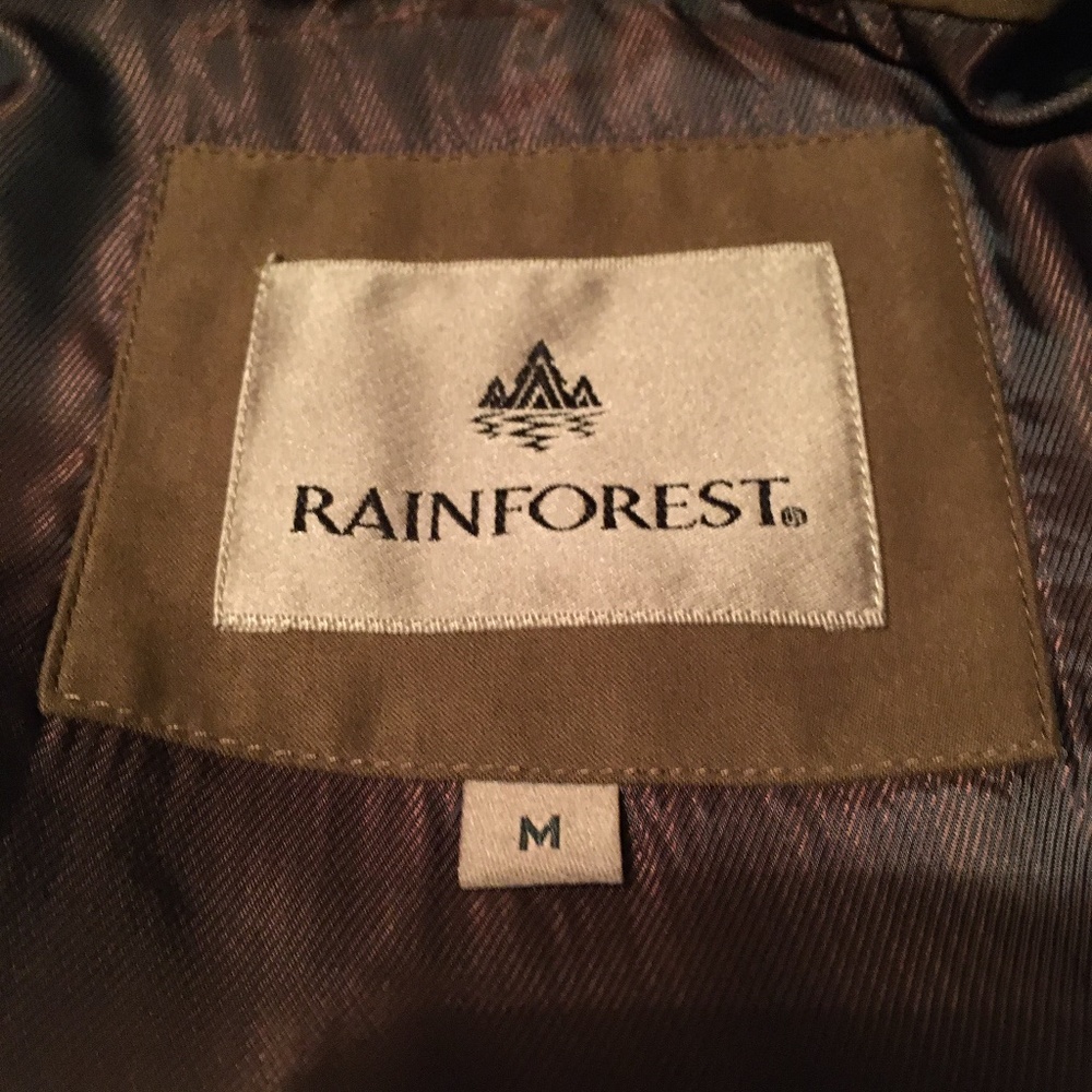 Mens' Rainforest Water Resistant Jacket/Blazer